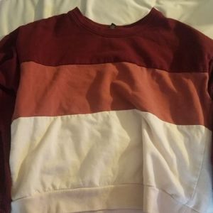 Multi colored cropped shirt